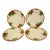 Vintage Franciscan Earthenware Apple Pattern Dinner Plates- Set of 6 For Sale
