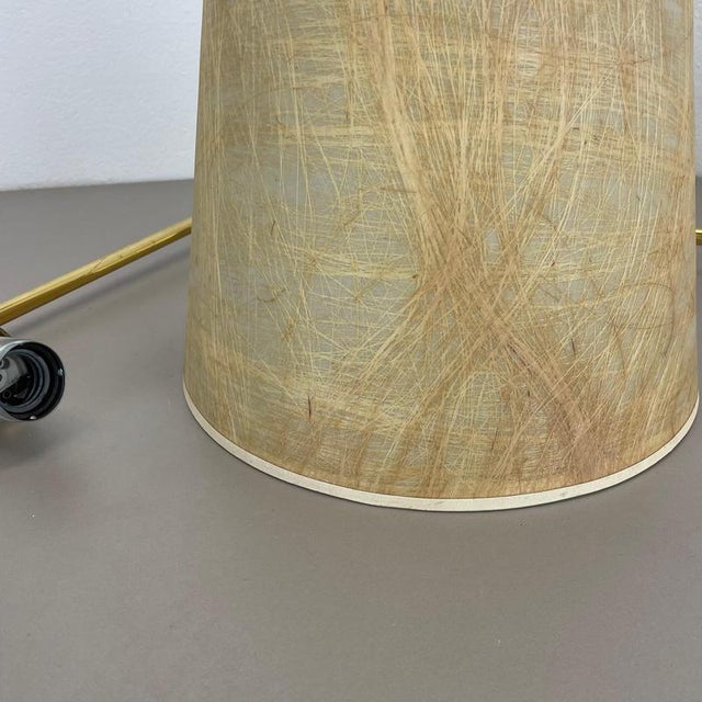 Large Adjustable Brass Wall Light in the style of Stilnovo, Italy, 1950s For Sale - Image 17 of 18