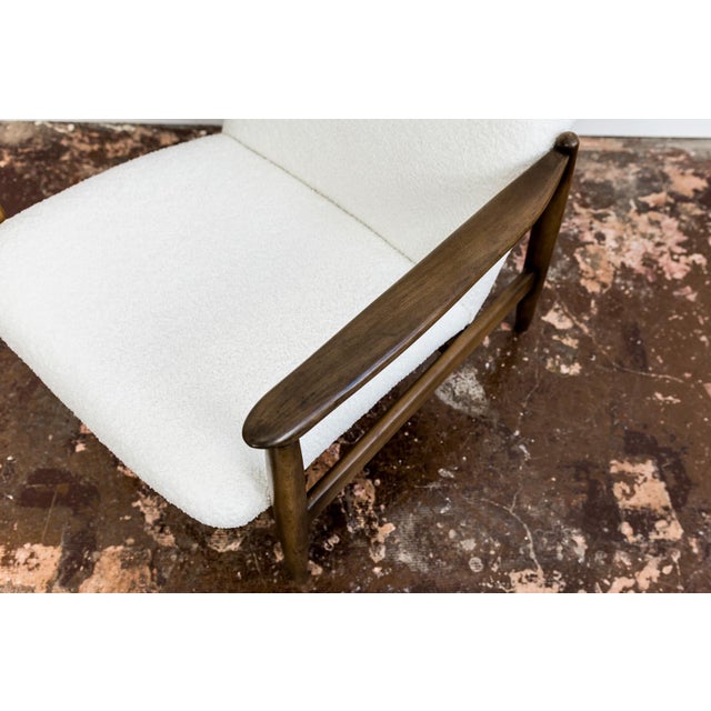 Mid-Century Modern High Back Lounge Chair by Edmund Homa, Poland, 1960s For Sale - Image 12 of 15