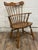 This is an absolutely gorgeous vintage S. Bent & Bros Colonial style maple Windsor comb back captain’s chair or arm chair...