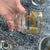 Glass 1960s Mid-Century Modern Culver Empress Footed Whiskey Rocks Glasses & Ice Bucket - Set of 5 For Sale - Image 7 of 11