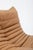 Vintage Ligne Roset Togo Chair and Ottoman in Burnt Orange Leather - Restored For Sale - Image 15 of 18