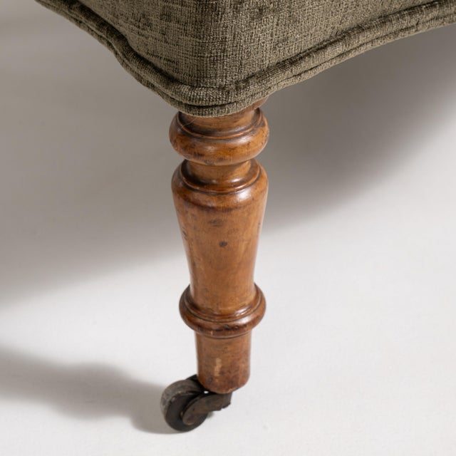 Napoleon III Upholstered Armchair, Second Empire Style, France, Circa 1880 For Sale - Image 10 of 14