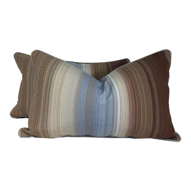 Missoni Home "Yumbel Outdoor-1" 14"x22" Pillows-a Pair For Sale