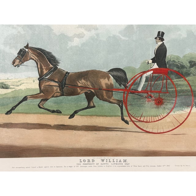 William J. Shayer English Aquatint of Lord William, Framed For Sale - Image 4 of 12