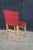 Red Mid 20th Century Louis Rastetter & Sons 'The Solid Kumfort' Red Leather Folding Chair For Sale - Image 8 of 15