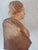 French Late 18th Century Terracotta Bust Sculpture of Voltaire. Note Name Is Cast Backwards. For Sale - Image 3 of 7
