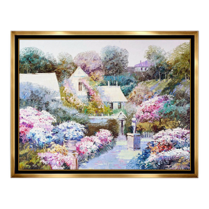 Late 20th Century Blossomed Path to the House, Ming Feng