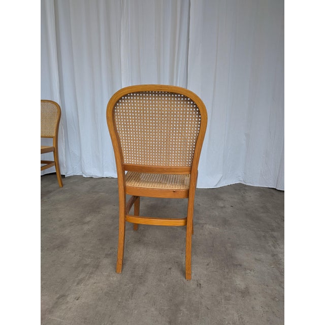 Mid-Century Modern Cane Seat Dining Chair, Yugoslavia, 1970s For Sale - Image 18 of 18
