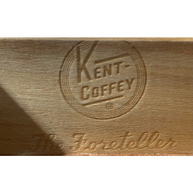 Mid-Century Modern Kent Coffey ‘Foreteller’ Mid Century Walnut Mirror For Sale - Image 3 of 3