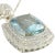 Contemporary Early 21st Century Orianne GIA Certified 26.85 Carat Natural Aquamarine Pendant Necklace For Sale - Image 3 of 6
