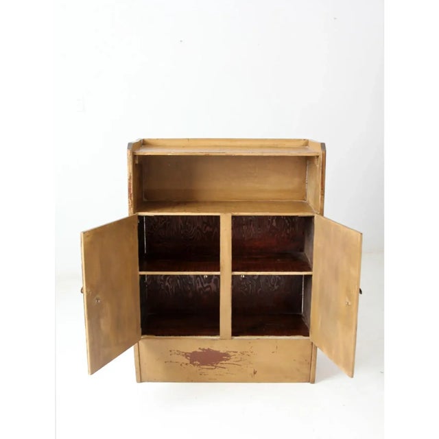 Antique Primitive Cabinet For Sale - Image 10 of 12