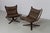 1970s Olive Green Falcon Chairs by Sigurd Resell for Vatne Møbler, Norway, 1970s, Set of 2 For Sale - Image 5 of 18