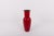 1980s Opalino Red Vase by Venini, 1980s For Sale - Image 5 of 6
