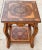 Mid 20th Century Mid 20th Century Moorish Mother of Pearl Wood Marquetry Inlay Occasional Side Square Tea Table For Sale - Image 5 of 12