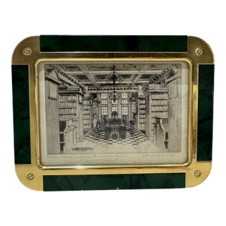 John Taylor Arms 1961 Grolier Club Library Signed Etching Nyc Architectural For Sale