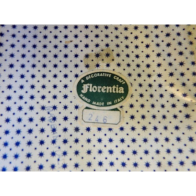 Wood Italian Florentia Bamboo Style Mirror For Sale - Image 7 of 8