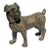 1940s Austrian Standing Terrier Dog Composition Lifesize Figural Sculpture For Sale