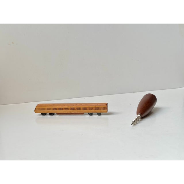 Mid-Century Modern Mid-Century Scandinavian Rocket Wine Opener & Train Bottle Opener, 1960s, Set of 2 For Sale - Image 3 of 9