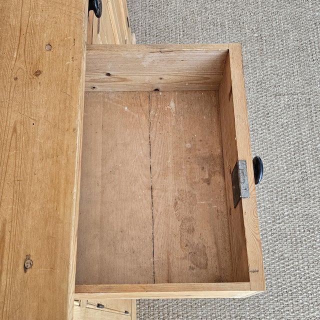 Antique English Pine Housekeeper's Cupboard - Circa 1880 For Sale - Image 15 of 15