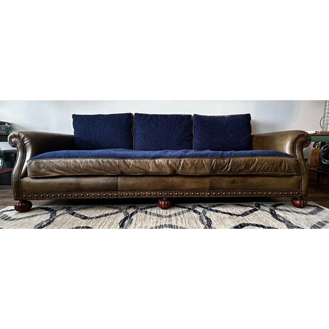 Gorgeous Ralph Lauren sofa. One family since new. Spent most of its life comfortably resting in a family vacation home...