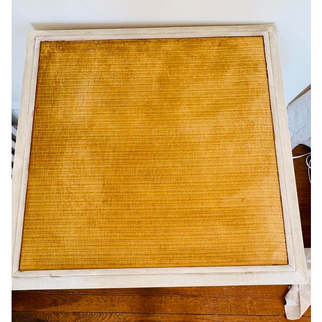 Louis XVI Style Painted Neoclassical Game Table with Velvet Playing Surface from the 1950’s. Neoclassical style game table...