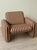 Textile Ray Wilkes “Chiclet” Lounge Chair for Herman Miller in Striped Cotton Jacquard For Sale - Image 7 of 12