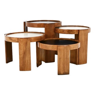 Model 780 Nesting Tables by Gianfranco Frattini for Cassina, 1960s, Set of 4 For Sale