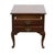 Late 20th Century Bassett Furniture Solid Cherry Traditional Style 21" Accent End Table For Sale - Image 5 of 12