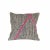 Moroccan Beni Ourain Black and Pink Pillow For Sale - Image 4 of 4