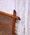 French Early 20th Century French Faux Bamboo Walnut Wall Mirror With Finials For Sale - Image 3 of 6
