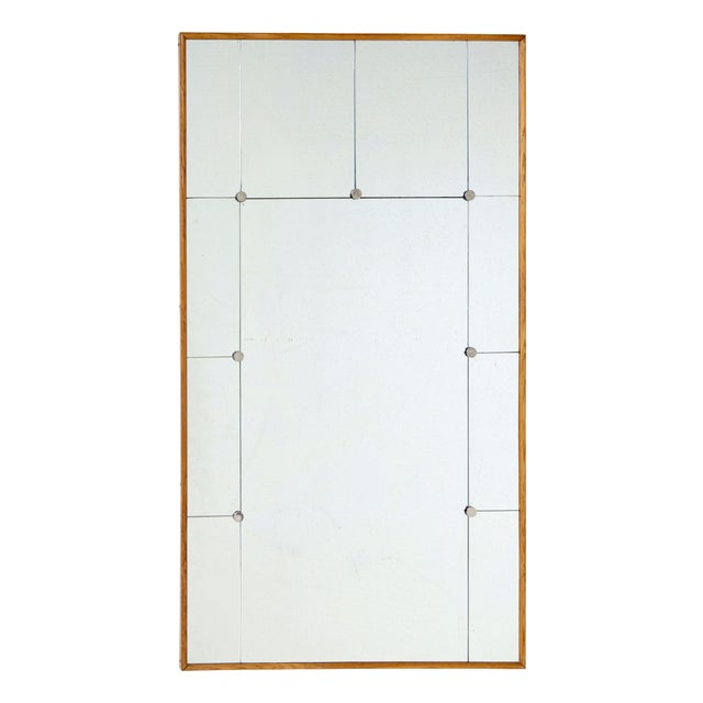 Mid-Century Swedish Wall Mirror, 1950s For Sale