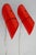 Red Phister Wall Lamps by Hans Due for Fog & Mørup, 1970s, Set of 2 For Sale - Image 8 of 12