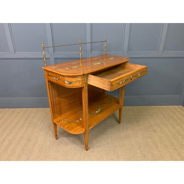 Painted Satinwood Side Table, 1910 For Sale - Image 17 of 18