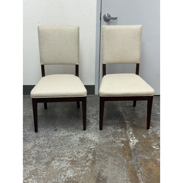 Textile Vanguard Furniture Juliet Side Chairs, Pair For Sale - Image 7 of 12