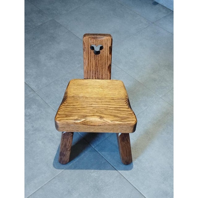 Vintage Scandinavian Tripod Chair, 1960s For Sale - Image 15 of 18