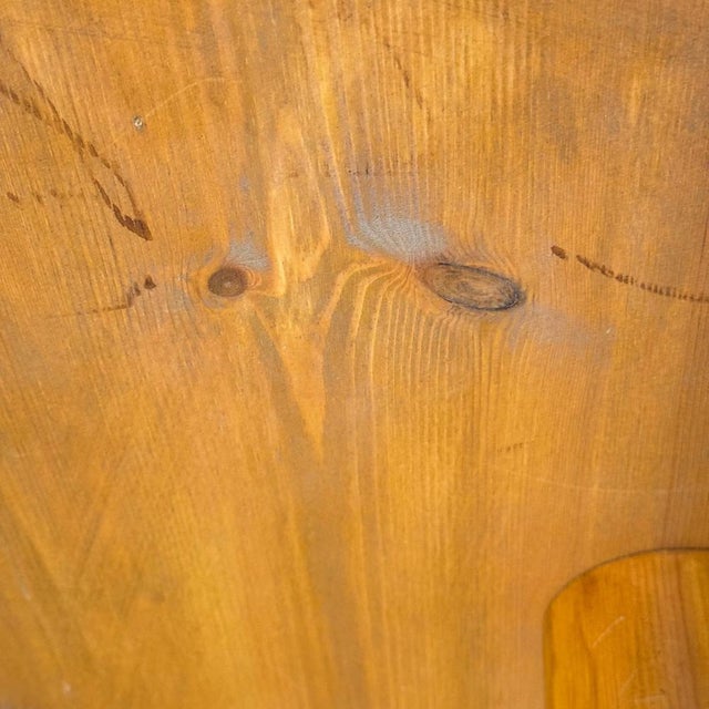 Round Pine Coffee Table by Charlotte Perriand for Les Arcs, France, 1960s For Sale - Image 15 of 18