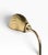 Late 20th Century Adjustable Brass Shell Shade Floor Lamp For Sale - Image 9 of 9