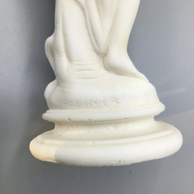 White Bonded Marble Statue XVIII Secolo, Da Étienne-Maurice Falconet For Sale - Image 8 of 13