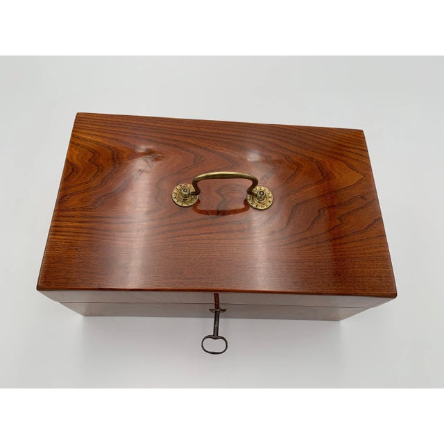 Biedermeier Box, Ash Veneer, South Germany, circa 1830 For Sale - Image 3 of 7