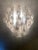Metal 1970s Lucite and Chrome Waterfall Petal Chandelier For Sale - Image 7 of 9