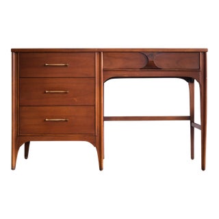 1960s Vintage Mid-Century Modern Kent Coffey Perspecta Writing Desk For Sale