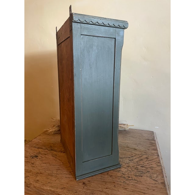 Antique French Wall Cabinet, 1890s For Sale - Image 9 of 16
