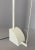 Off-white Robert Sonnomen for George Kovacs, White Enamel Post Modern Halogen Floor lamp. For Sale - Image 8 of 10
