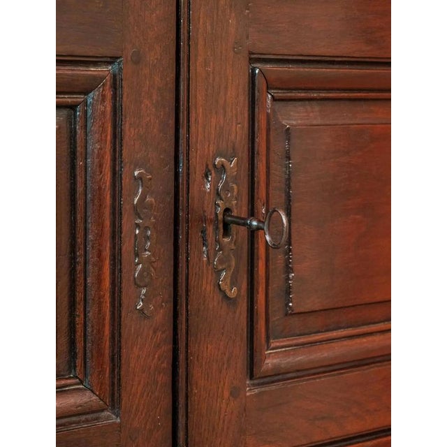 Antique Namur Cabinet in Oak For Sale - Image 3 of 8