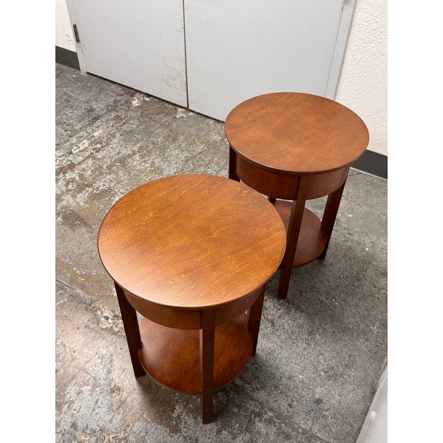 Pottery Barn Julia Side Tables, Pair For Sale - Image 9 of 12