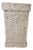 Vintage Weathered Cast Concrete Architectural Pedestal For Sale