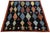 Saffron Modern Moroccan Style Hand-Knotted Wool Area Rug With Geometric Diamond Motif For Sale - Image 8 of 12