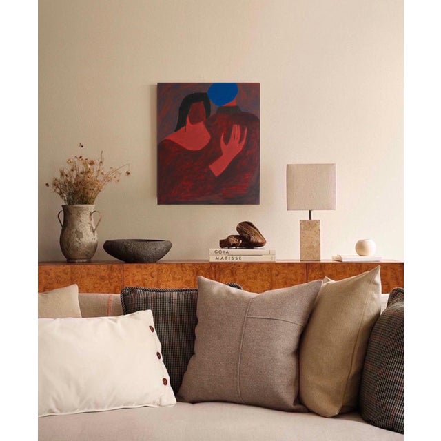 Bodasca, Peinture Figurative Couple Near You, 2026, Acrylic Painting on Canvas For Sale - Image 6 of 9