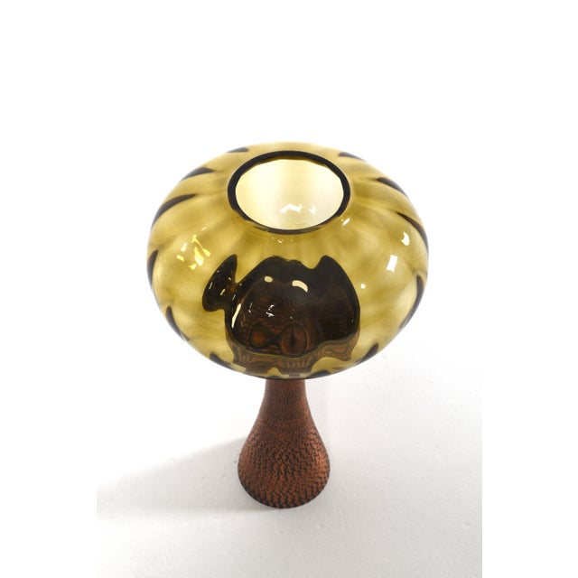 Handcrafted Copper Candleholder by Mussbach Metall, West Germany, 1960s For Sale - Image 4 of 10